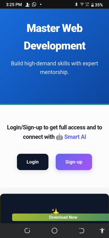 Mentorship Portal Home