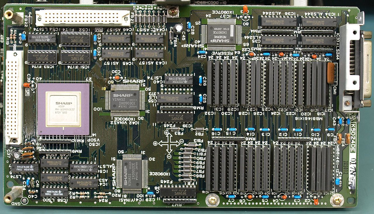 Le x68000 et la supériorité japonaise - Page 8 Sharp-X68000-Computer-Video-Board