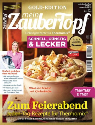 Cover: Mein Zaubertopf Magazin für Thermomix Spezial Goldedition No 04 2022