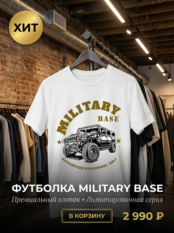 Premium Tshirt Card Military