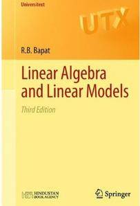 Linear Algebra and Linear Models, 3rd Edition