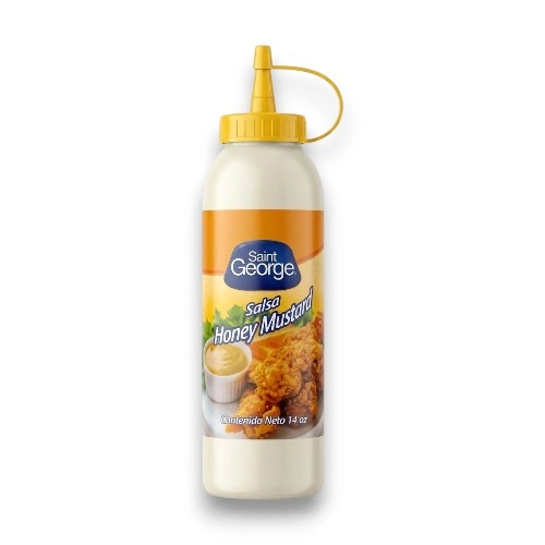 Saint George Honey Mustard 14 Oz