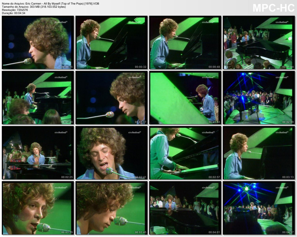 Eric Carmen - All By Myself (Top of The Pops) [15.04.1976]