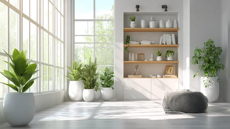 кашпо белое