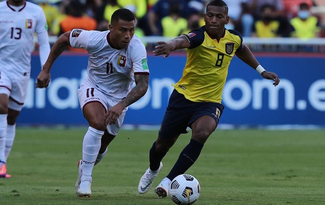 Ecuador venció 1-0 a Venezuela Ecuador venció 1-0 a Venezuela