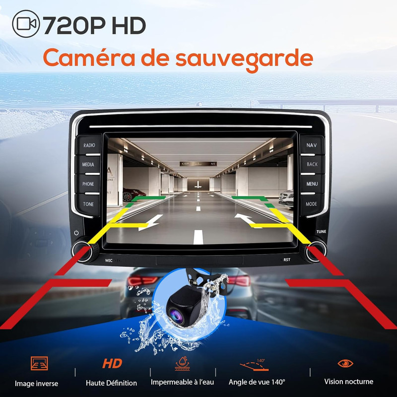 Haudio 7-inch Wireless Car Stereo - View 1