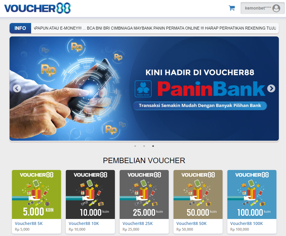 Voucher88 Kemonbet