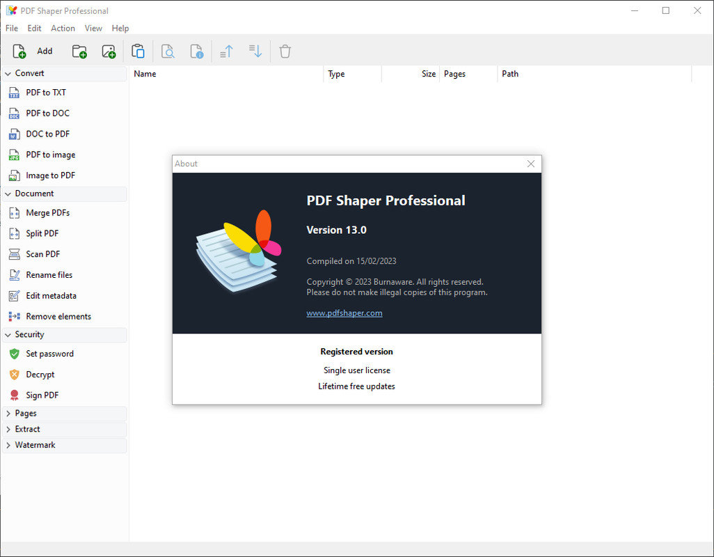 PDF Shaper Pro v13.0 x86 2023-02-15-160113