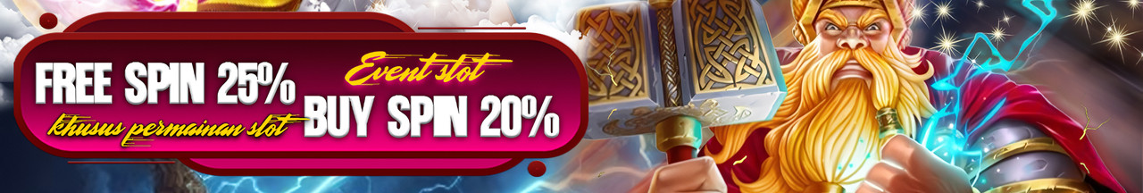 EVENT FREESPIN MURNI 25% & BUY SPIN 20% PRAGMATIC PLAY