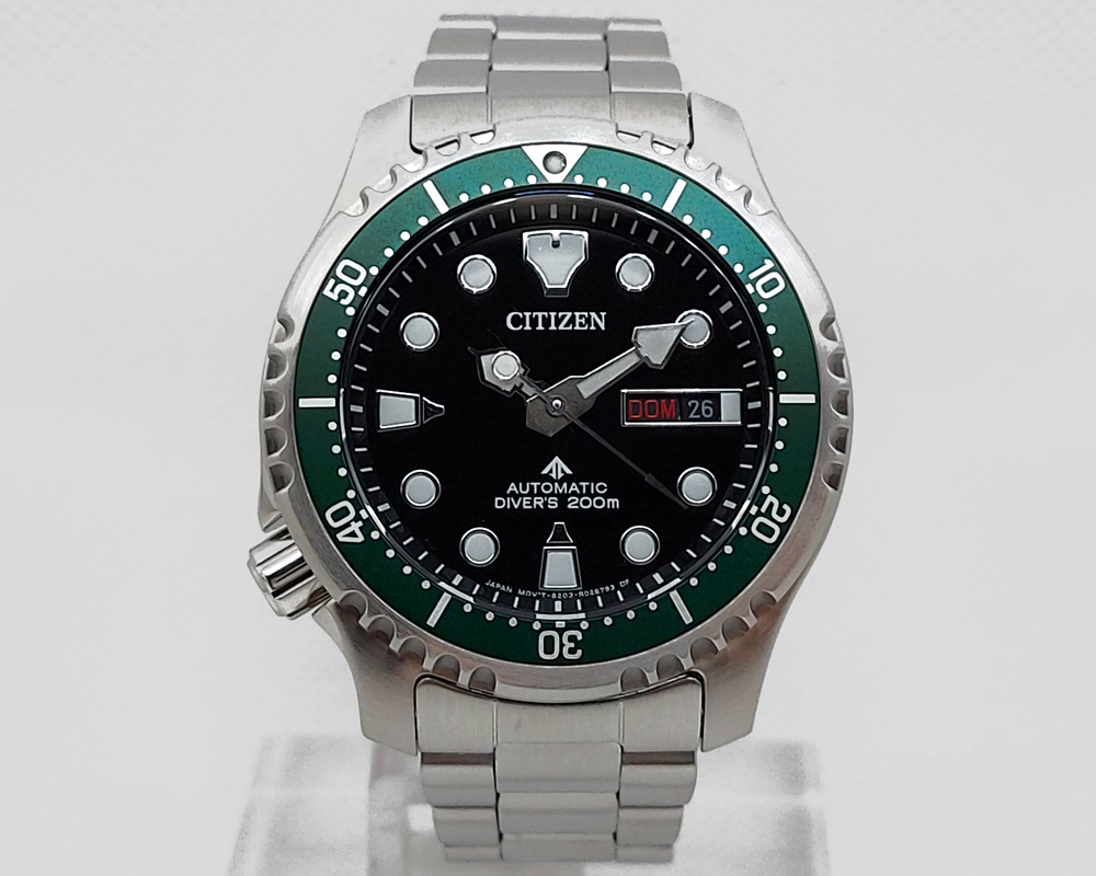 VENDUTO] Vendo Citizen Promaster NY0084-89E Diver's 200m Automatic ghiera  verde - Nuovo e completo - Watchrules - Forum Orologi