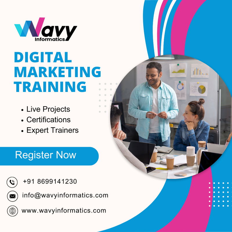 Digital Marketing training - wavy informatics