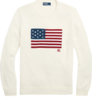 Polo USA Flag Sweater ( Beige ) [1+ styles]