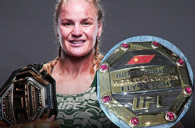 Валентина Шевченко е първата шампионка на UFC, спечелила всичките 8 рубина