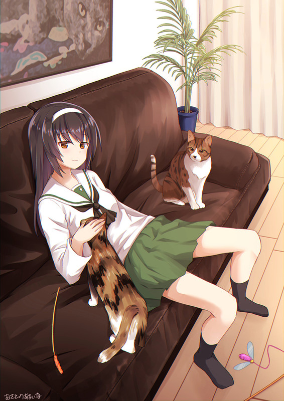 reizei-mako-girls-und-panzer-drawn-by-katakori-sugita-b66759da356a2b329a1feb91d78dda16