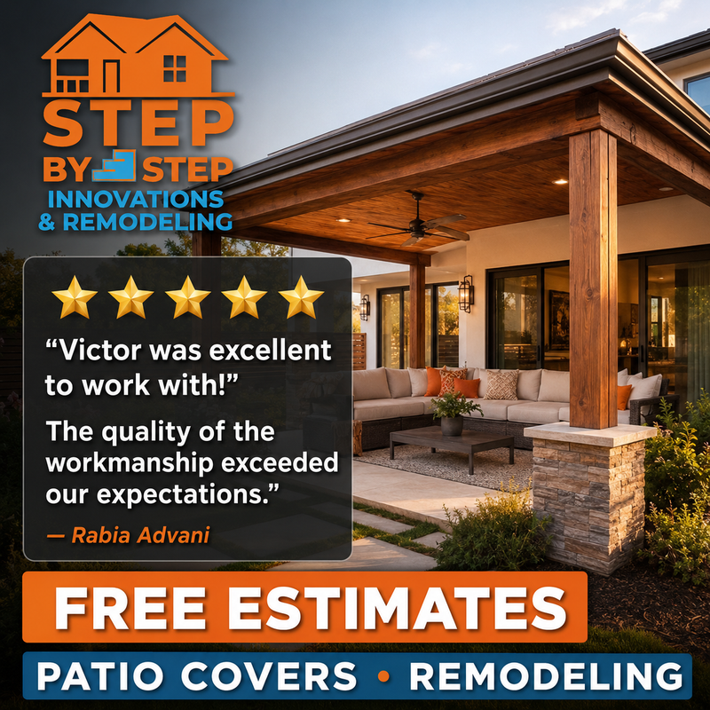 Custom Patio Cover Installation