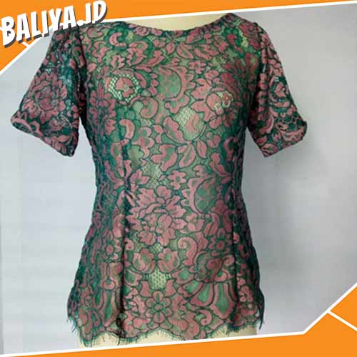 Model Kebaya Brokat Modern Baliya.id