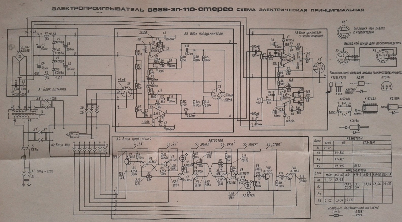 Вега МП 122С: ссылка на схемы, описание, видеообзор