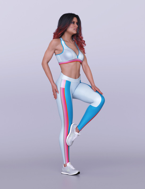 S3D Fitness Clothes for Genesis 8 Females S3D Fitness Clothes for Genesis 8 Females