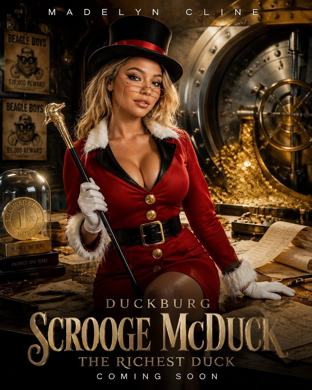Madelyn Cline Scroge Mc Duck