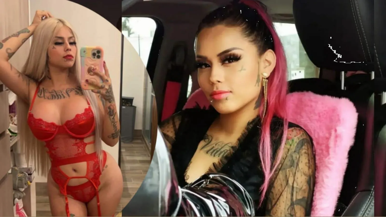 Mona presume su nueva figura en coqueta lencería roja