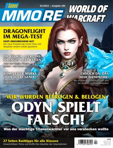 Cover: Pc Games Mmore Magazin No 02 2023