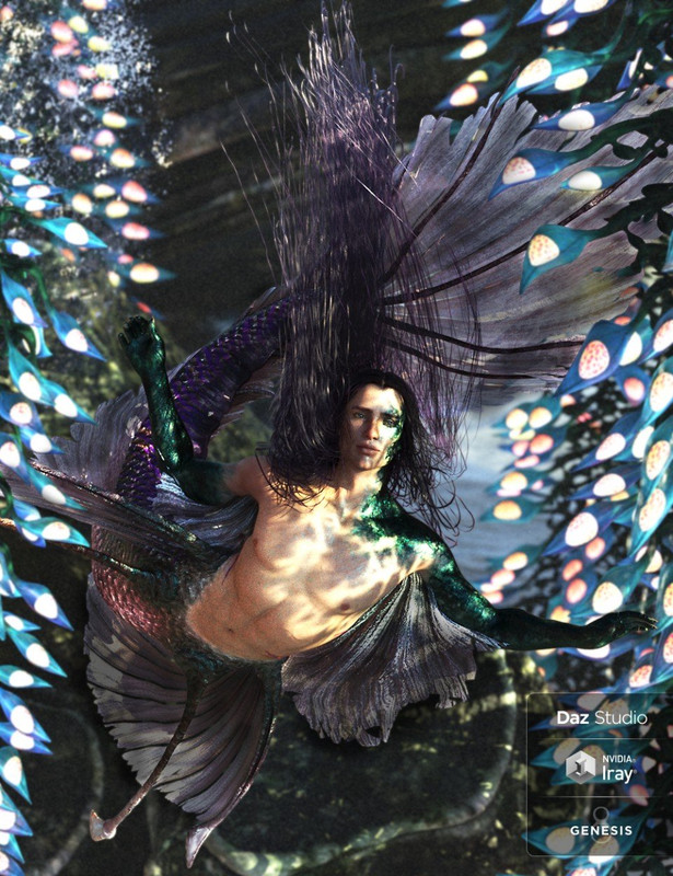 alascanus merman add ons 00 main daz3d