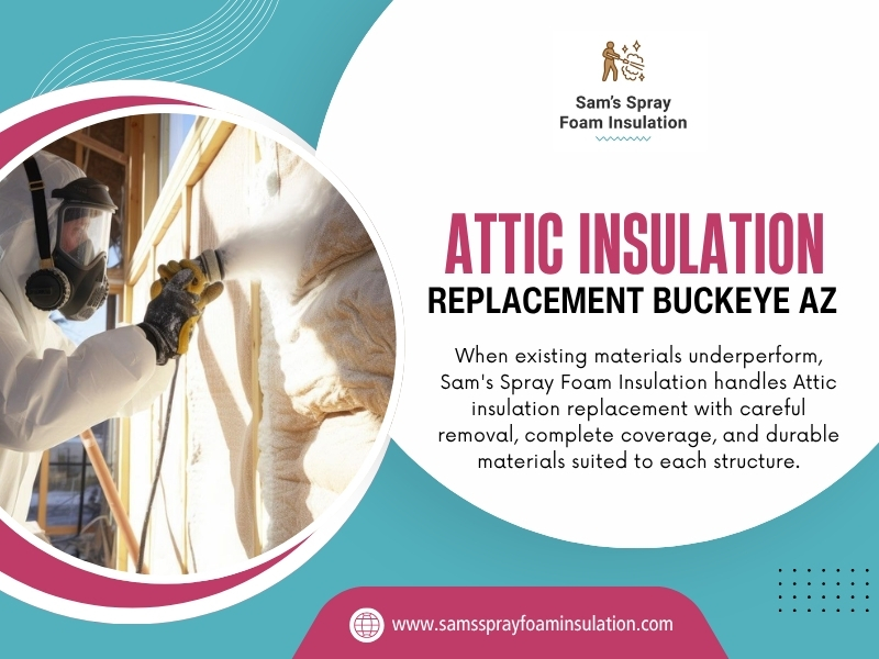 Attic Insulation Replacement Buckeye AZ
