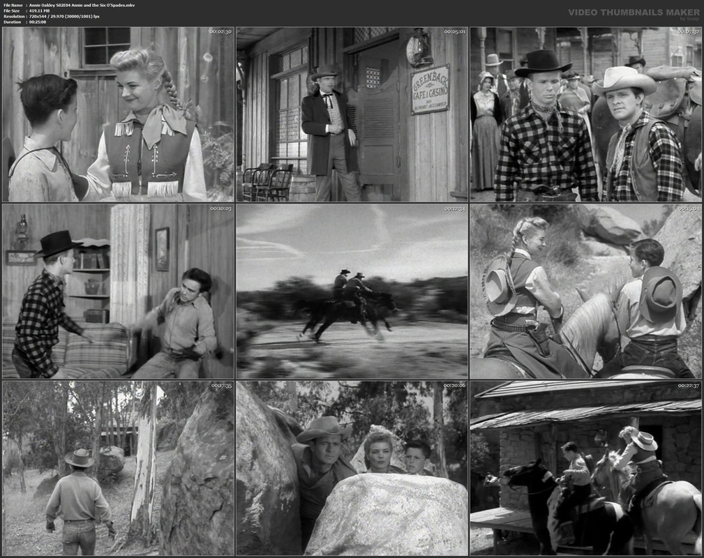 Annie Oakley S02E04 Annie and the Six O'Spades.mkv