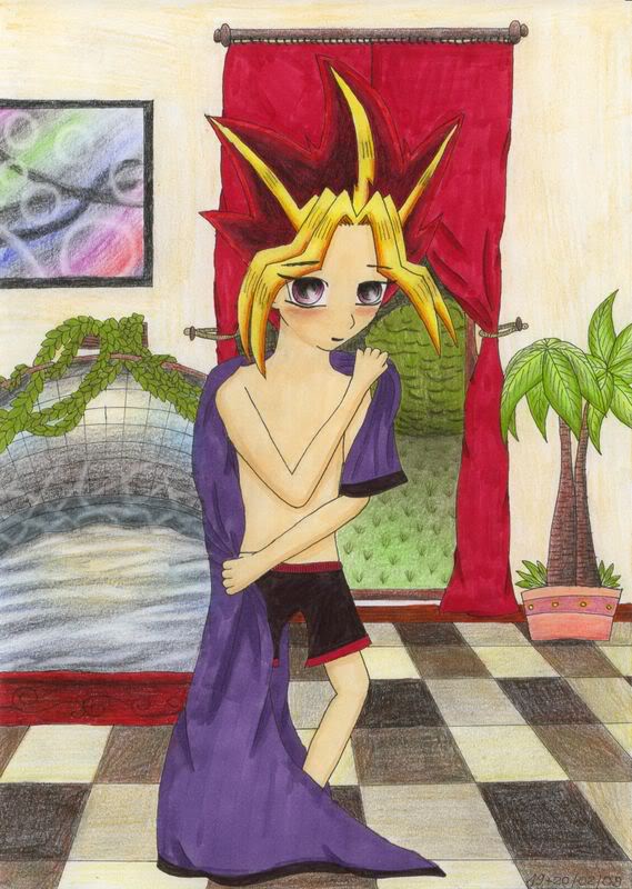 Hình vẽ Atemu (Yami Yugi) bộ YugiOh (vua trò chơi) - Page 5 1_Atemp_415