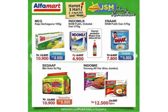 Katalog Promo JSM Alfamart 9-11 April 2021 
