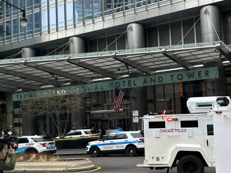 Mujer armada genera un fuerte operativo en la Trump Tower en Chicago
