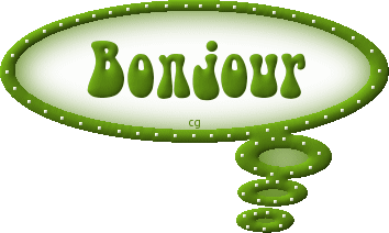 dimanche 17 mars BONJOUR-BULLE-VERTE