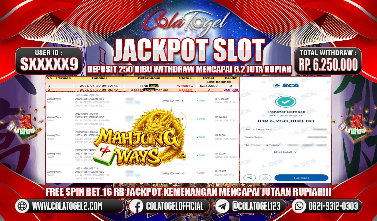 JACKPOT SLOT GACOR!!
