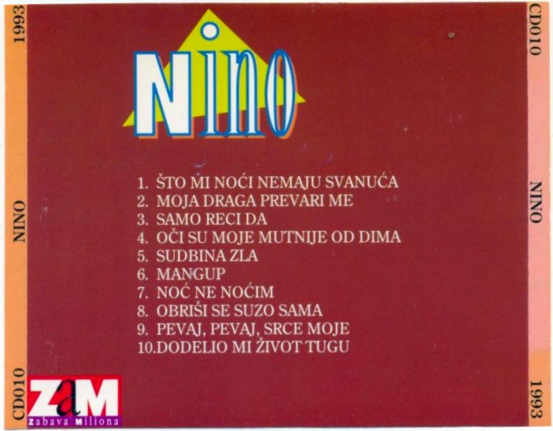1993 - Sto mi noci nemaju svanuca-CD_B