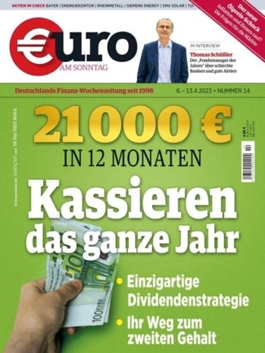 Cover: Euro am Sonntag Finanzmagazin No 14 vom 06  April 2023