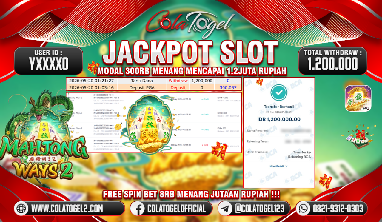 JACKPOT SLOT GACOR!!