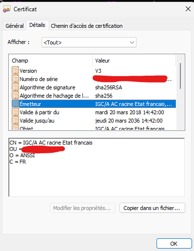 Passage2 certificate for CHEOPS