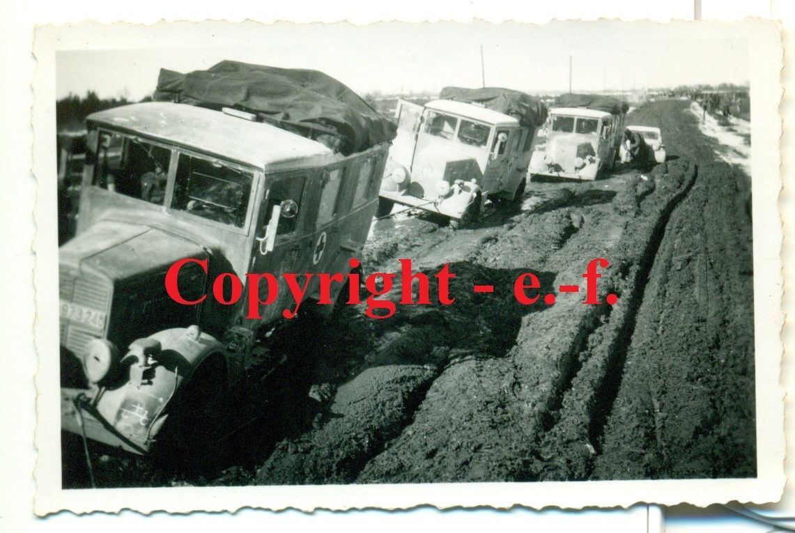 FOTO - FAHRZEUG - Selt. Kolonne SANITÄTS-WAGEN i