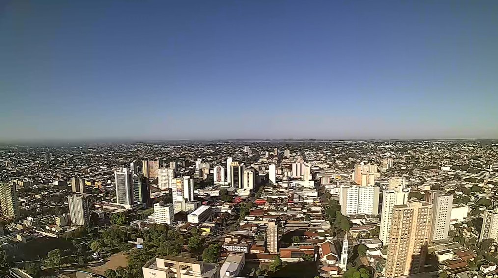 Campo Grande nesta manhã de sexta-feira