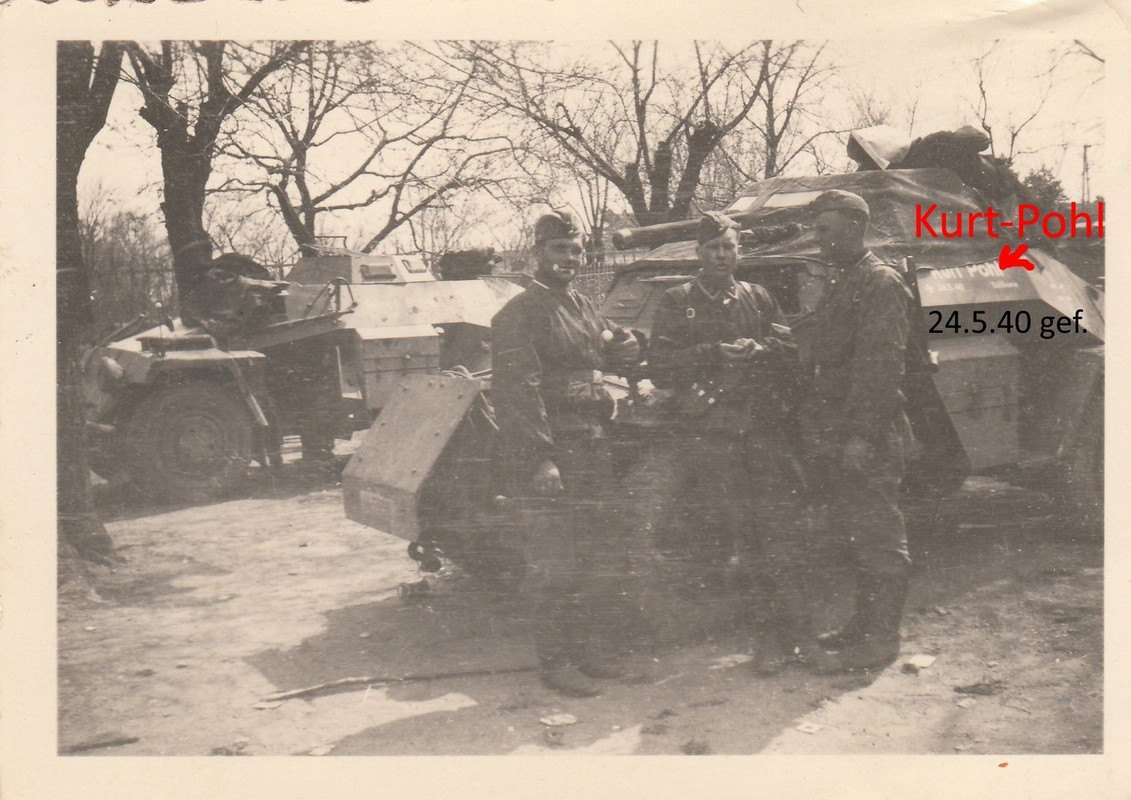 Elite Kämpfer TKDiv SPW mit gefallenen Name von 