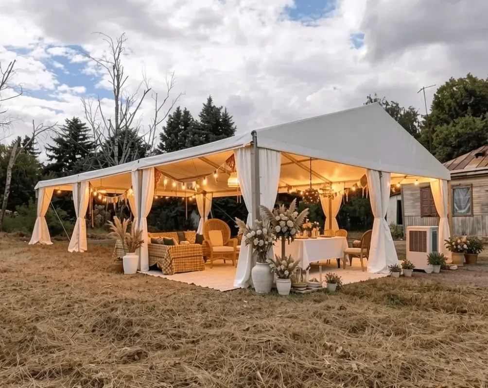 Аренда шатра для банкетов