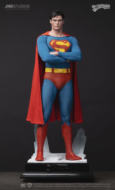 JND Studios : Superman The Movie - Superman (1978) 1/3 Scale Statue  1
