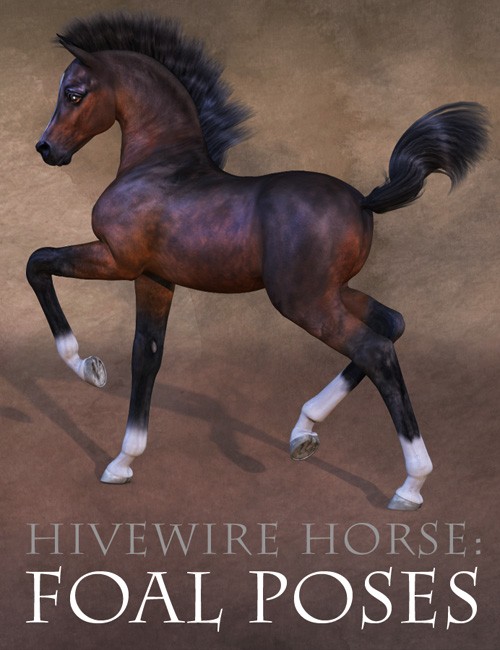 10523 cwrw pose pack for the hivewire foal main