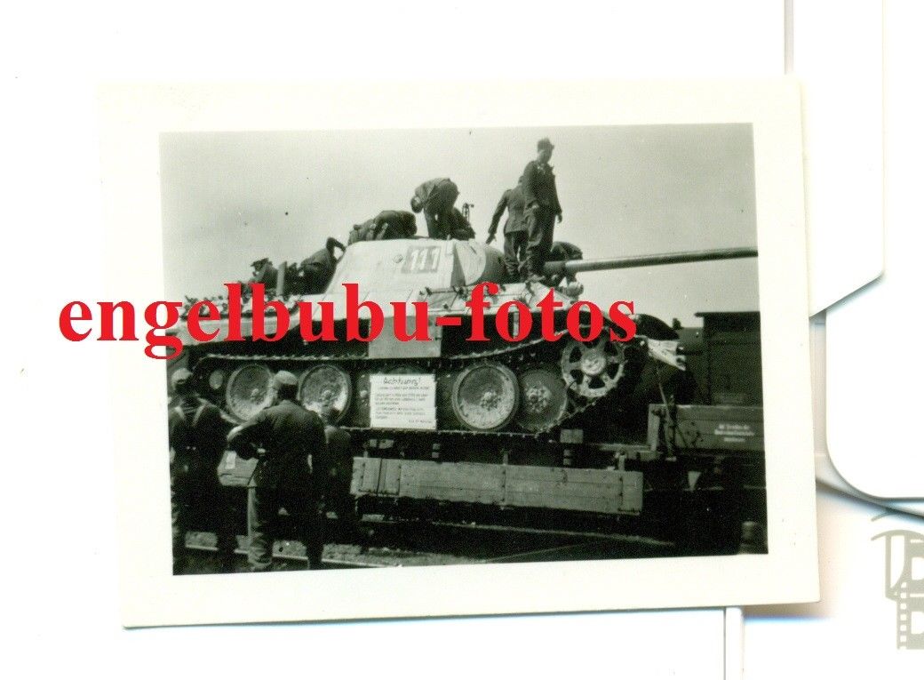 FOTO - PANZER - PANZER V - PANTHER - TOP-TARNUNG   Nr.111 auf Ba