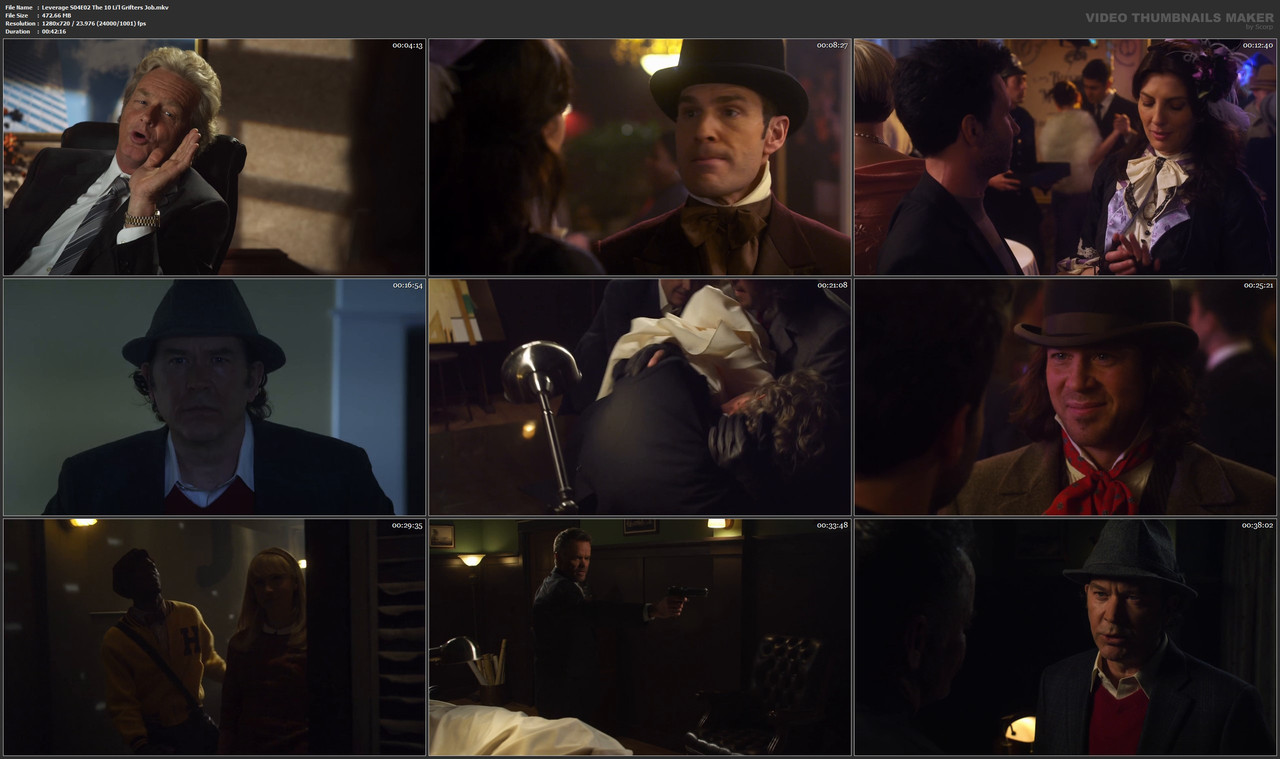 Leverage S04E02 The 10 Li'l Grifters Job.mkv