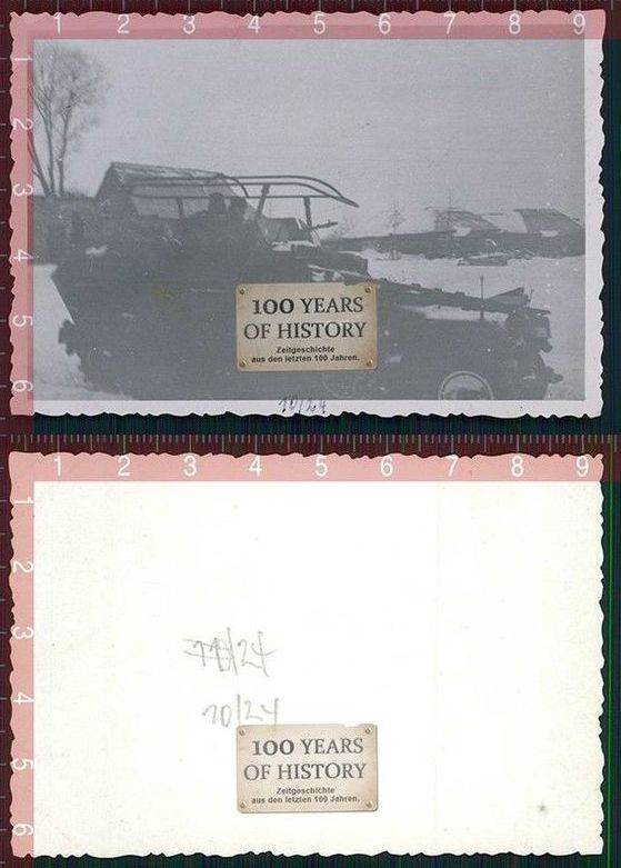 Orig. Foto German Panzer Tank Spähwagen SdKfz Wi