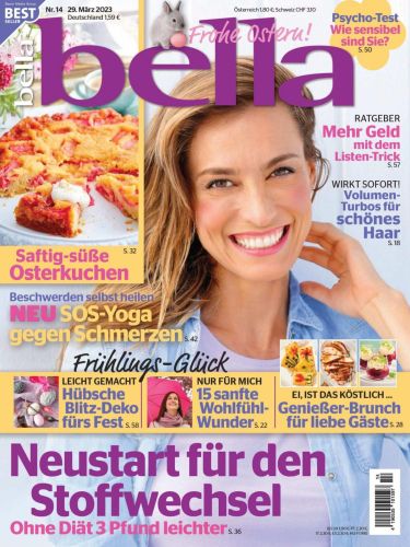 Cover: Bella Frauenmagazin No 14 vom 29  M&auml;rz 2023