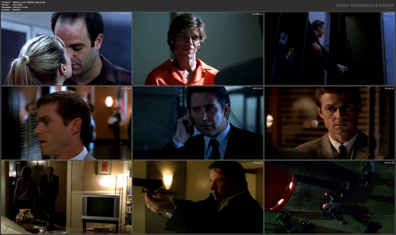Without a Trace S02E05 Copycat.mkv