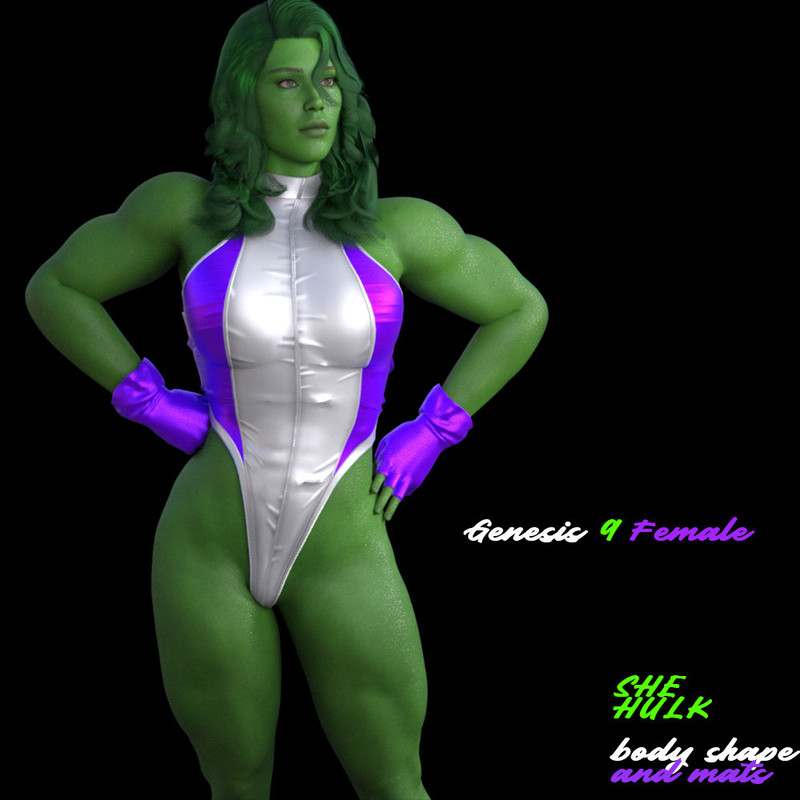 She-Hulk with Costume G9F/G8.1F/G8F