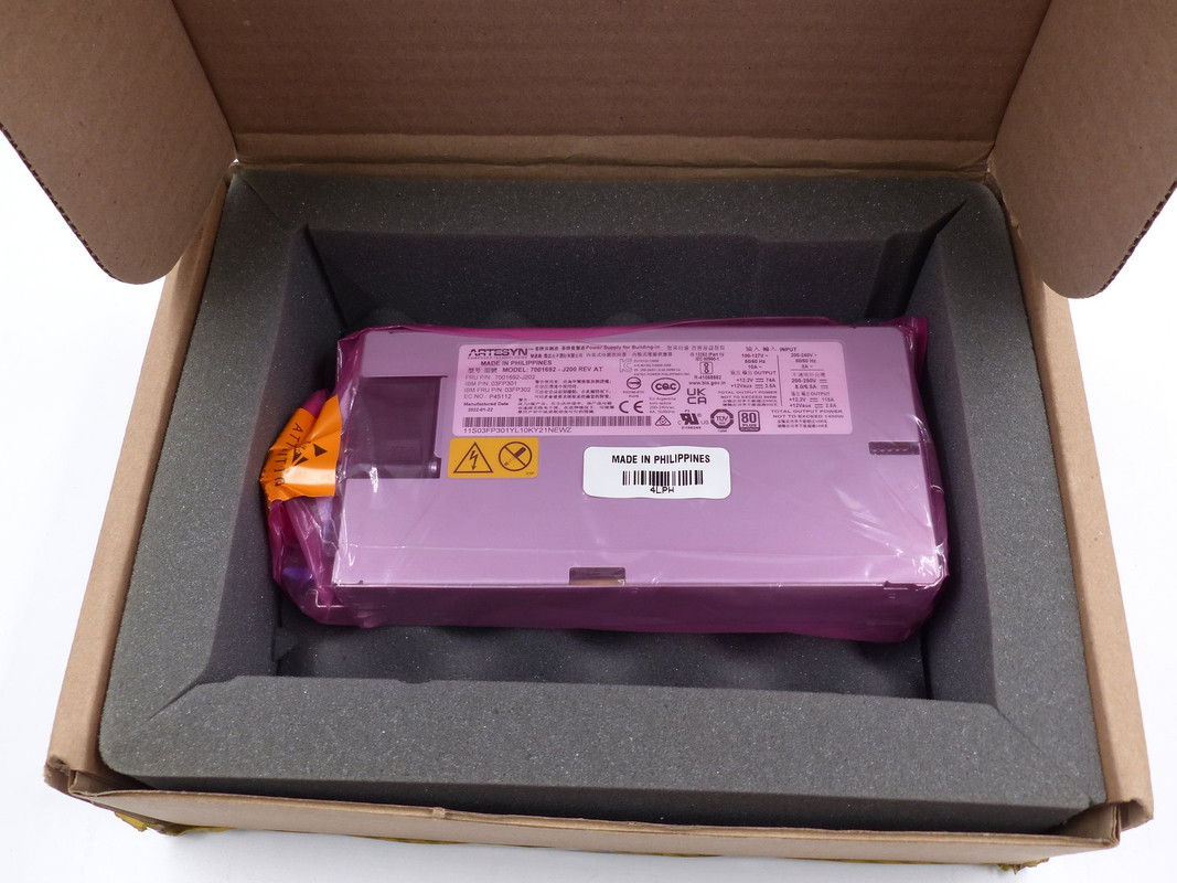 ARTESYN 7001692-J202 1400W AC POWER SUPPLY ARTESYN 7001692-J202 1400W AC POWER SUPPLY